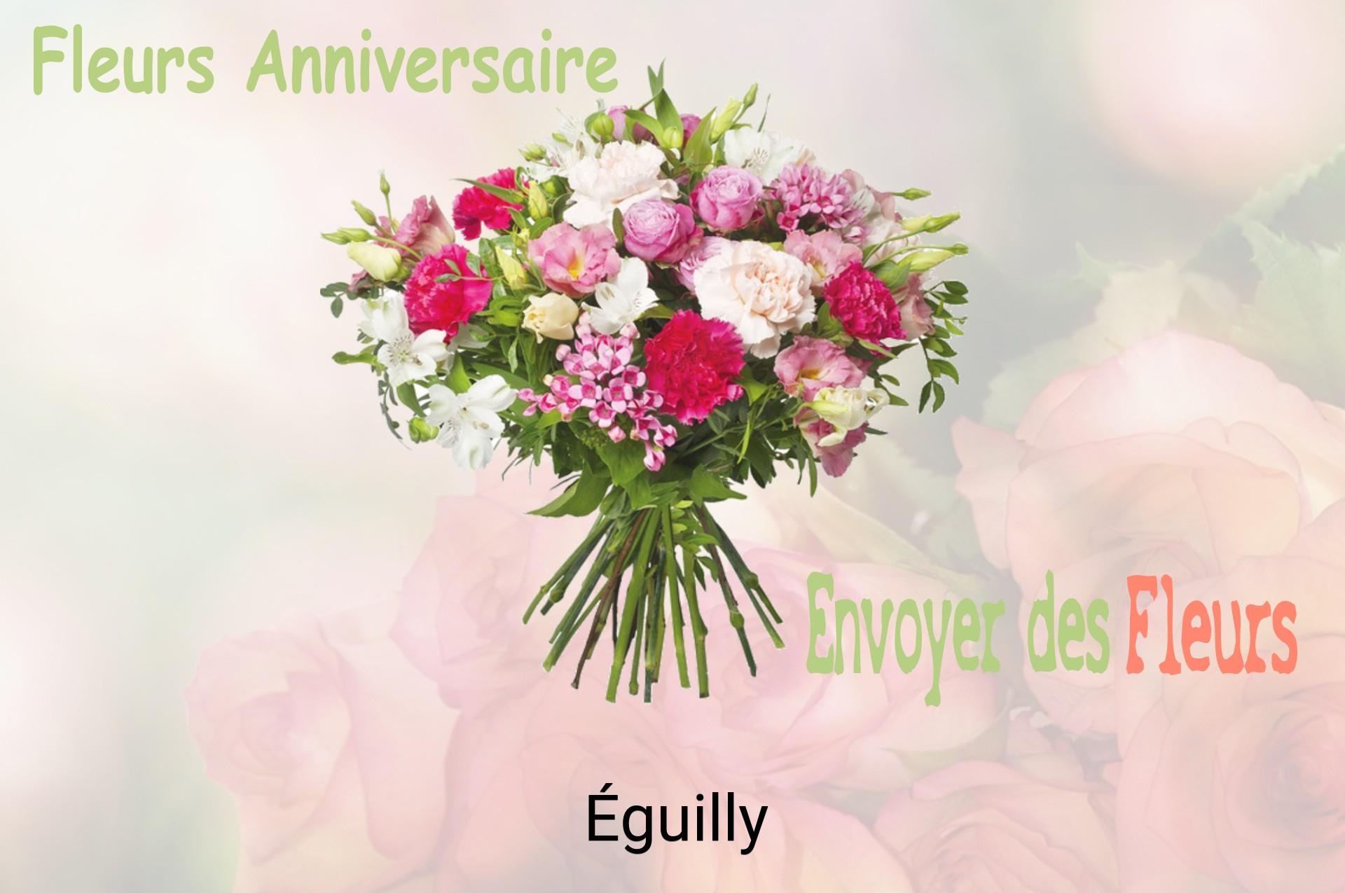 Bouquet de fleurs d’anniversaire livré à Éguilly
